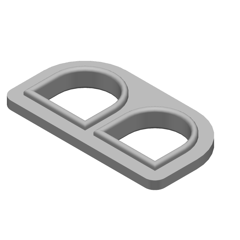 Silicone Interfacial Seal, 600V, 19A, Blue, Wire-to-Wire