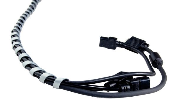 Spiral cable manager 9 mm x 9 mm x25 m, 33.252, Dataflex