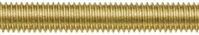 RS Pro Plain Brass Threaded Rod & Stud, M5, 1000mm