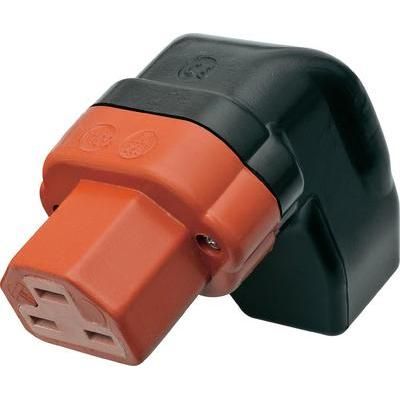 Hot wire connector C21 Socket, right angle Total number of pins: 2 + PE 16 A Black, Red Kalthoff 1 pc(s)