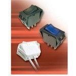 Rocker Switch SPDT 15A 125V Black Nylon