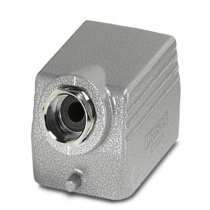 Sleeve housing for single locking latch height: 44 mm with screw connection 1 x M20 lateral cable outlet