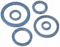 Fribaud 50 x Washer & Seal Kit, 7 Compartments, Kit Contents Gasket x 50