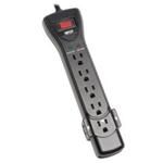 Power Outlet Strips SurgeProtector 7 Out 7'Cord 2160Joule BLK