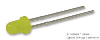 LED TECHNOLOGY         L03R3000F1             LED, Yellow, Through Hole, T-1 (3mm), 20 mA, 2.1 V, 585 nm