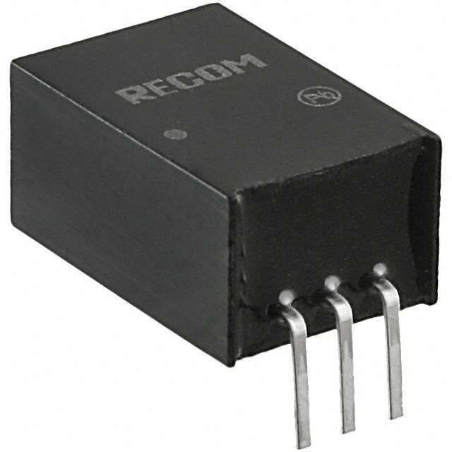 12V 500mA DC/DC Converter, 17-72V In, SIP, Non-Isolated