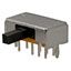 Slide Switch, DP3T, Latched, Solder Terminal, Through Hole-right Angle