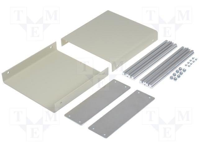 HAMMOND         1402D             Metallic Enclosure, Instrument, Not Rated, Not Rated, 61 mm, 181 mm, 184 mm