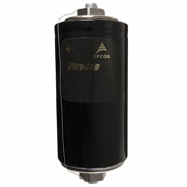 Cap Supercap 3600F 2.5V -10% to 30% (75 X 176mm) Screw Terminal 0.00016 Ohm 90000h 70°C