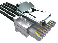 SKT-SKT Power Connector, 28AWG, 300VAC, -10 to 80°C