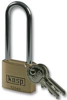 KASP SECURITY         K12540L63            PADLOCK, BRASS, LS, 40X63MM