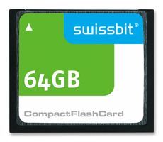 Flash Card 64G-byte 3.3V/5V CompactFlash 50-Pin