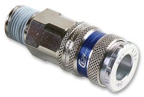 TOM PARKER         10 320 1154             Pneumatic Fitting, Male Adaptor, 23 mm, 3/8" 32 T.P.I.