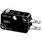 Snap Action Switch SPST Pin Plunger 0.25A 100VDC Solder Mount