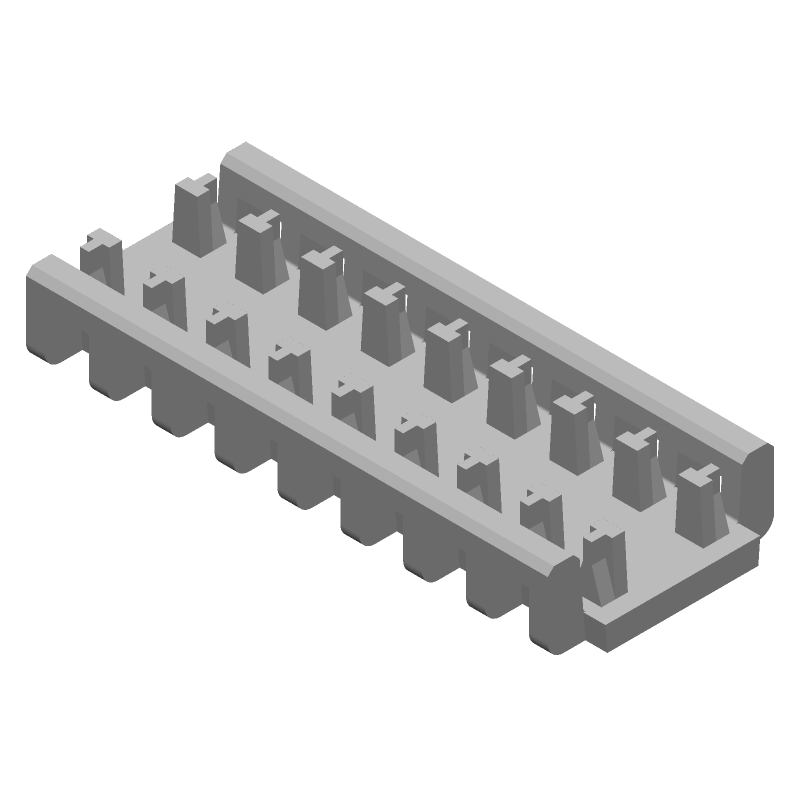 Connector Accessories Strain Relief Cover Straight Nylon White