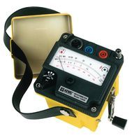 ANALOG MEGOHMMETER, 1000V, 5000MOHM; Insulation Tester Type:Analogue Megohmmeter; Insulation Testing Voltage:250V, 500V, 1kV; Insulation Testing Resistance:1Mohm to 5Gohm; Operating Temperature Min:-; Operating Temperature Max:- ;RoHS Compliant: NA