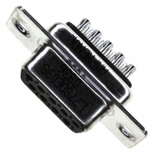 9 Pin Female D-Sub Connector, Solder, Straight, 250V