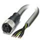 Cable Assembly 7.5m 16AWG Circular 5 POS SKT Gray RAL