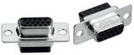 D-Sub high density crimp socket   15 P, FL09-15S7, FCT