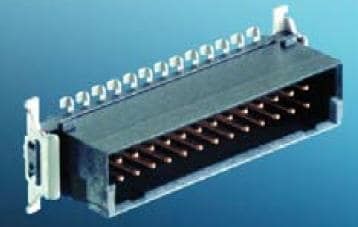 1.27mm Pitch 12 Pos Male RA Solder Header