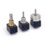 Magnetic Encoder Rotary Incremental Plain 0.6oz.in Straight Quadrature Digital Square Wave Bracket Mount PC Pin 128PPR