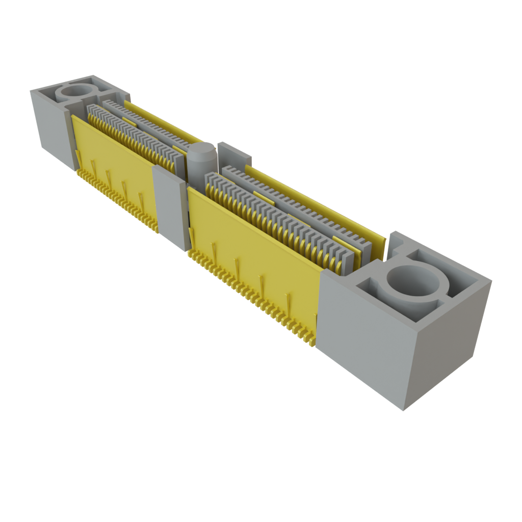 Conn High Speed Socket Strip SKT 104 POS 0.635mm Solder ST SMD Tray
