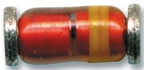 0.2A, 100V, SILICON, SIGNAL DIODE, HERMETIC SEALED, GLASS PACKAGE-2