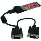 ExpressCard 34 mm Serial RS232 2 port, EX-1372-2, Exsys