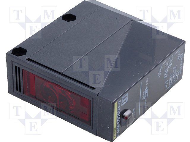 Through-Beam Photoelectric Sensor, 27.5" Sensing, Relay Output, 12-240V AC/DC