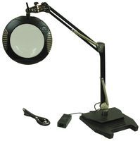 MAGNIFIER, INSPECTION, ILLUMINATED, 2X; Arm Length:43; Tool Body Material:Steel; Magnification:2X; Supply Voltage:240V