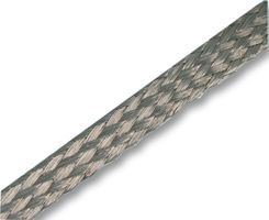 TE CONNECTIVITY         PP-FB-30A             Sleeving, 25 m, 82 ft, Braided, Copper, Silver