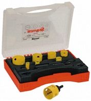Starrett HSS 19  64 mm 11 Piece Hole Saw Set