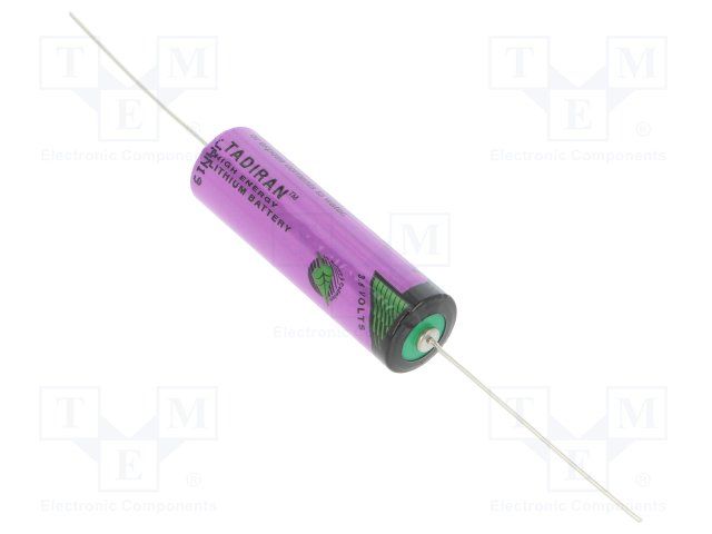Lithium battery 3.6 V 2400 mAh, SL-360/P, Tadiran Batteries