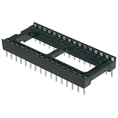 IC socket Contact spacing: 7.62 mm Number of pins: 24 ASSMANN WSW