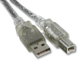PRO SIGNAL         USB2-102X             CABLE, USB2.0 A-B, CLEAR, 2M