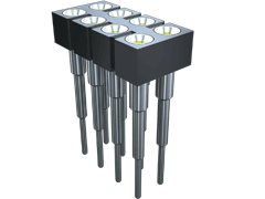 Conn Socket Strip SKT 42 POS 2.54mm Solder ST Top Entry Thru-Hole Tube