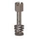 Screw Jack Hex-HD Slot 4-40-THD 0.25in-LG Steel Zinc