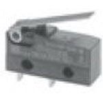 Snap Acting/Limit Switch, SPDT, Alternate, 10.25mm, Solder Terminal, Hinge Lever Actuator, Panel Mount