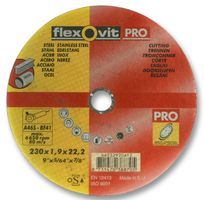 FLEXOVIT         66252920412             C-DISC, METAL, FLAT 230X1.9X22MM PK25