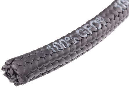 Klinger Solid PTFE Gland & Valve Packing, 8 mm, 18m/s, 0  14 ph Range