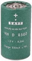 Saft NiMH D Rechargeable Battery, 9500mAh