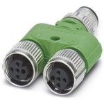 5-Pin Circular Connector Adapter, Female-Female-Male, 4A, IP65