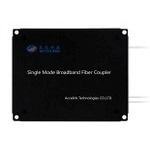 2x2 Single Mode Fiber Optic Splitter, 1550nm, Metal Package, -10 to 70°C