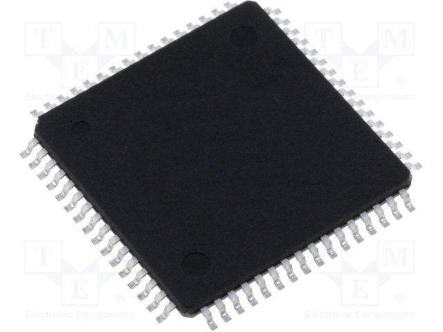 8-Bit AVR MCU 32KB FLASH 20MHz 54 I/O 64TQFP