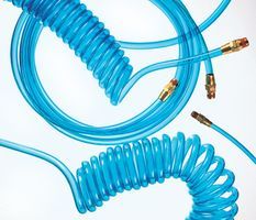 HYDRAULIC AIR HOSE, POLYURETHANE; External Diameter:9.525mm; Length:3.048m; Hose Material:-; Internal Diameter:6.35mm; Thread Size - Imperial:-; Product Range:-; Body Material:Polyurethane ;RoHS Compliant: No