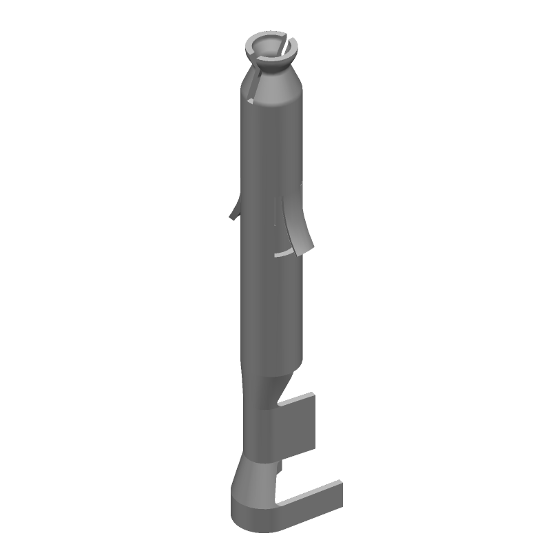 Female Crimp Power Connector 26-22AWG 600V 9.5A