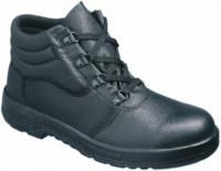 Sterling Safety Wear Chukka Safety Boots - UK 12, Steel Toe Cap, Black