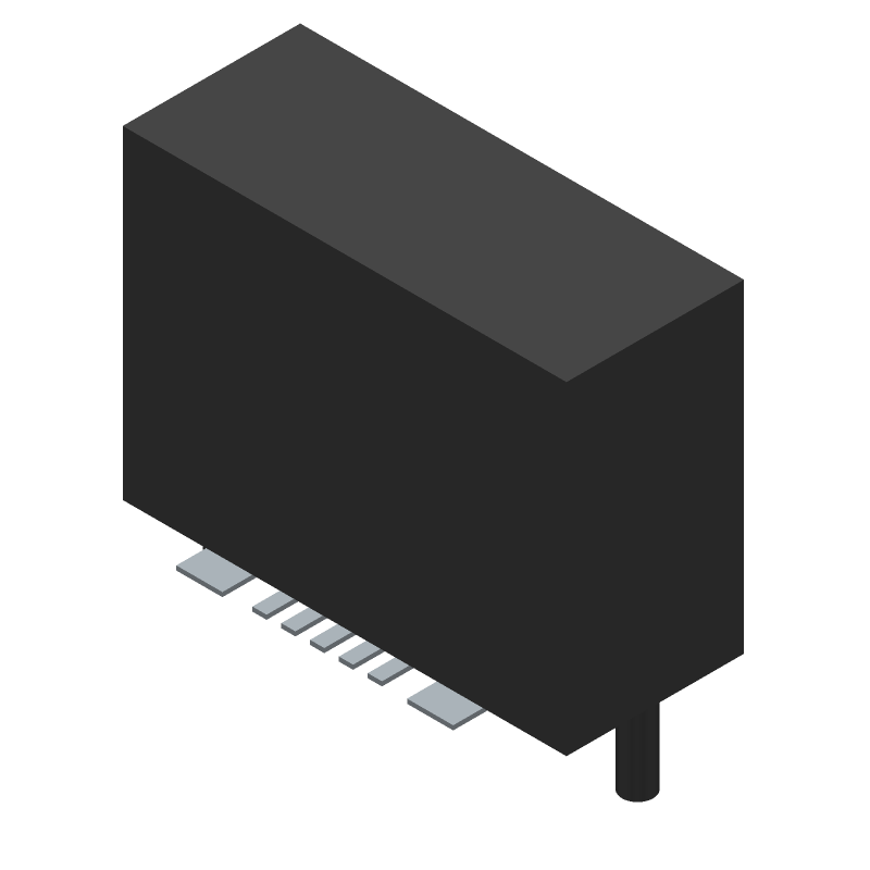 USB 2.0 Receptacle, 1.8A, 5 Contacts, SMT, Vertical, Waterproof