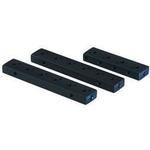 MANIFOLDS, BLACK ANODIZED ALUMINUM CONSTRUCTION