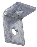 Angle Fitting 90 2 Hole Stainless Steel L Bracket, 14mm Hole